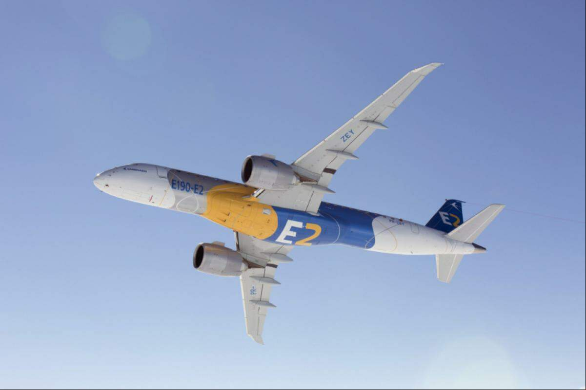 Aeronave comercial da Embraer